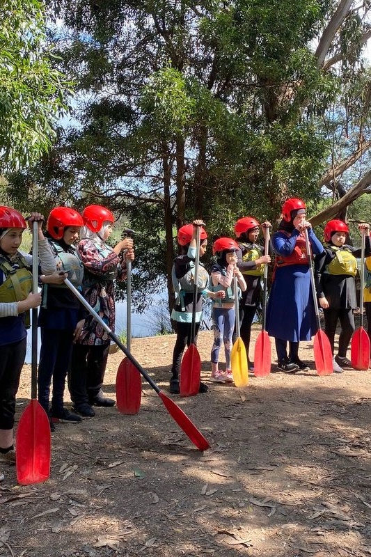 Year  5 and 6 Girls Camp Jungai